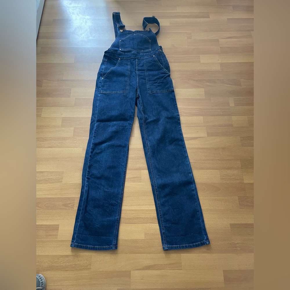 Astro Bettie- classic denim overalls, size 28 R